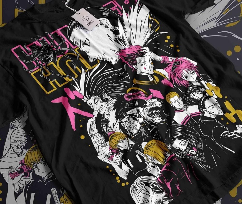 

Phantom Troupe T-shirts Anime Unisex Men Women Tops Cosplay Summer Tees M