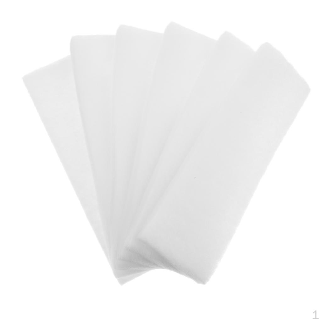 6Pcs Large Foam Filter Accessories 15.35x4.72inch ( White )