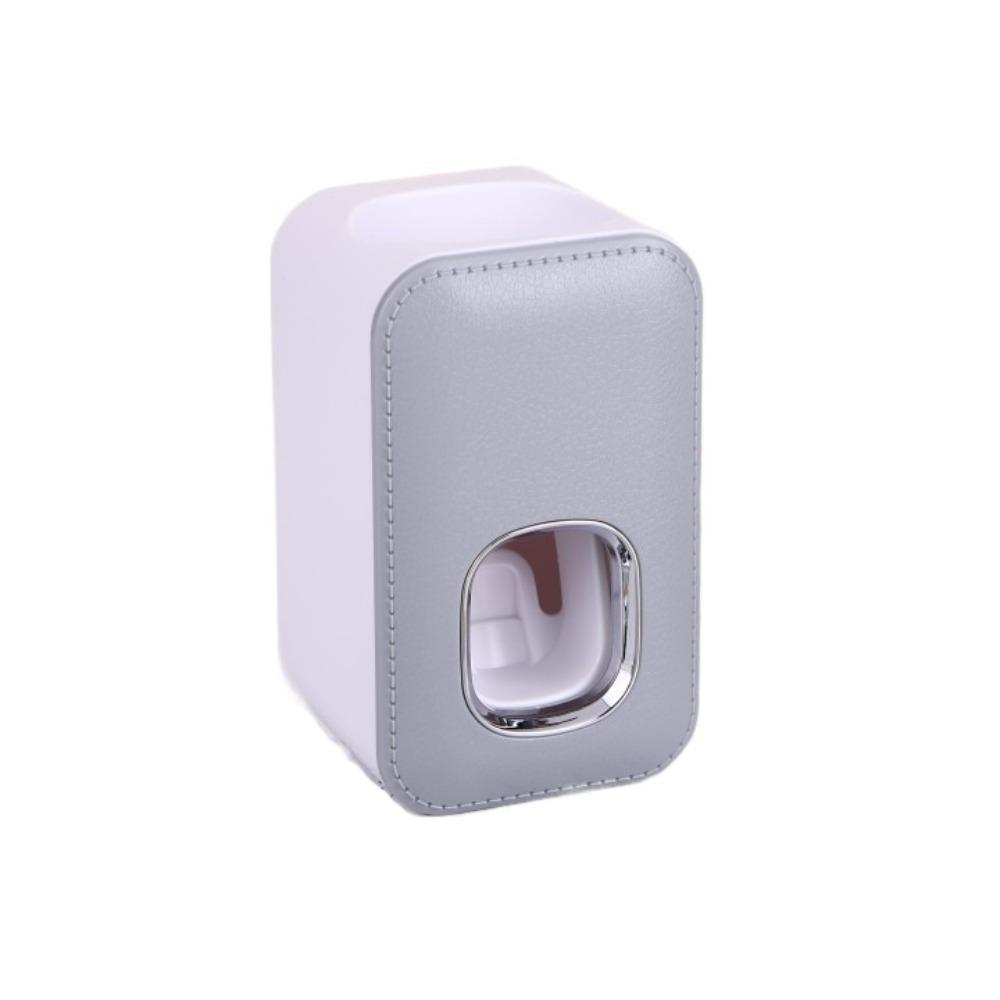 

Многофункциональный дозатор зубной пасты Модный пластиковый автоматический выдавливатель зубной пасты Пылезащитный держатель для зубной пасты без пробивания Отделение для душа серый