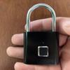 O10 Smart Fingerprint Padlock Waterproof Biometric Fingerprint Keyless Door Lock USB Rechargeable Security Padlock House Unlock