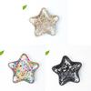 Crystal Gemstone Star Shape Storage Box With Geometric Design For Home Decor And Gifts