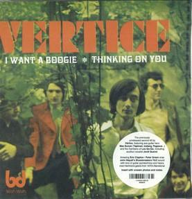 7inch Record VÉRTICE - I Want A Boogie / Thinking On You SGS215 Wah Wah Records 2018 Spain Rock