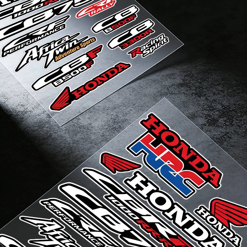 FOR HONDA MUGEN TYPE R VTEC Motorcycle Reflective Stickers Waterproof Decals for Helmet Scooter Fuel Tank Toolbox Racing