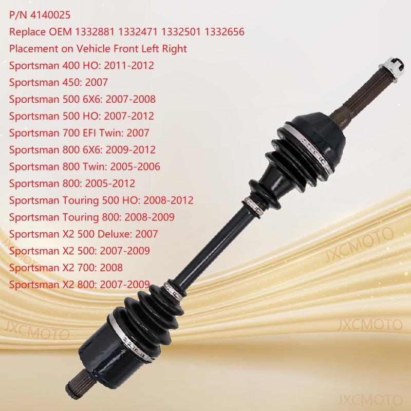 Drive Shaft CV Axle For SPORTSMAN 600 & SPORTSMAN 700 1380218 1380197 1380240 1332288 1332309 1332422 1332347 1332935 1332881