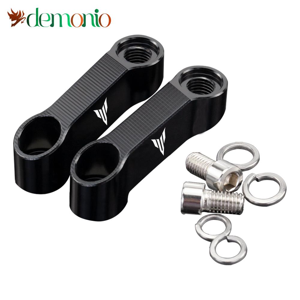 Mirrors Extension Riser Extend Adapter For YAMAHA MT01 MT03 MT07 MT09 MT10 MT125 MT 01 03 07 09 10 125 MT-01 MT-03 MT-07