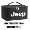 For Jeep Car Travel Portable Cosmetic Toiletries Bath Storage Bag Cherokee Wrangler JK Gladiator Compass Renegade Patriot AKL1