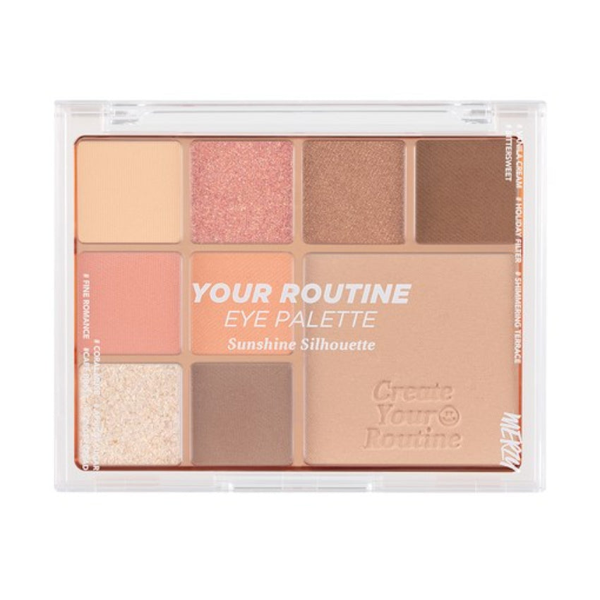 Палетка для глаз Merzy Your Routine Eye Palette 01.Солнечный силуэт/02.Лавандовый бриз 12,3 г 01.Sunshine Silhouette