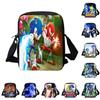 Mochila Escolar Sonic para Estudantes Grande Capacidade Impermeável Bolsa de Ombro Viagem ao Ar Livre Presente