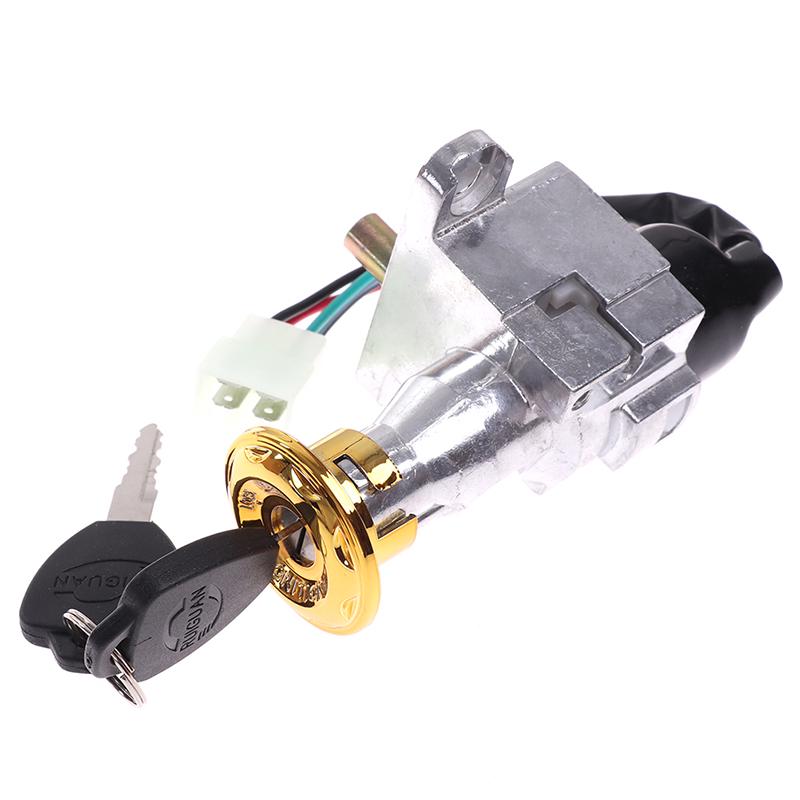 Qiaoge 4 Cables Lock Little Turtle Power Lock Thunder Wang Fuxi Motorcycle Lock