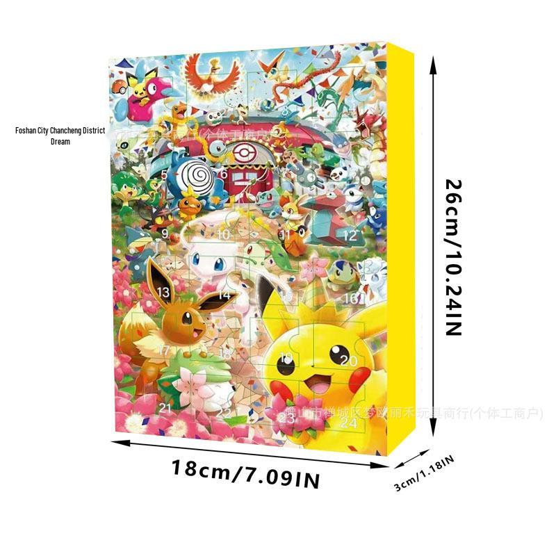 Pokémon 2025 Christmas Advent Calendar: 24-Piece Pocket Monsters Blind Box