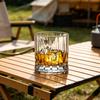 1pcs Fashionable Whiskey Glass Creative Juice Drinking Glasses Household Transparent Beverage Cup Party High End Brandy Glass