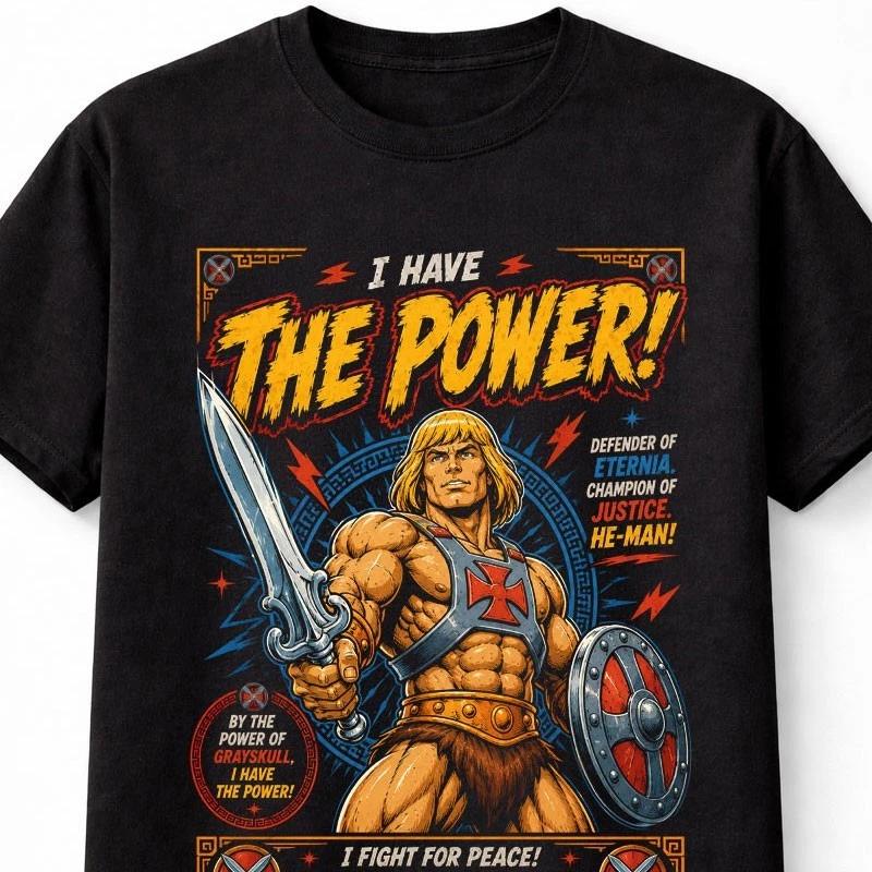 HeUnisex Masters Of The Universe Retro Cartoon Unisex TShirt S