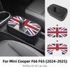 Central Control Storage Box For BMW Mini Cooper F65 F66 2024 2025 Central Armrest Storage Box Car Accessories