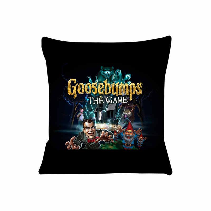 Goosebumps Horror Movie Cushion Cover For Sofa Pillow Case Cover Seat Car Throw Pillowcase 45X45Cm For Home Decorative Sj-695