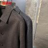Hengyuanxiang Men's 100% Merino Wool Double-Sided Short Coat 15981