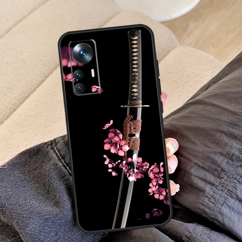 Katana For Xiaomi 17 Pro Max 14 15 Ultra 13T 14T 15T Case For POCO F8 Ultra X7 X3 X5 X6 F5 F6 F7 Pro