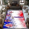 Atletico Madrid Personalized Text Floor Rug Office Rug Suitable for Entryway Balcony Kitchen Playrooms Anti-slip Rug Office home decor