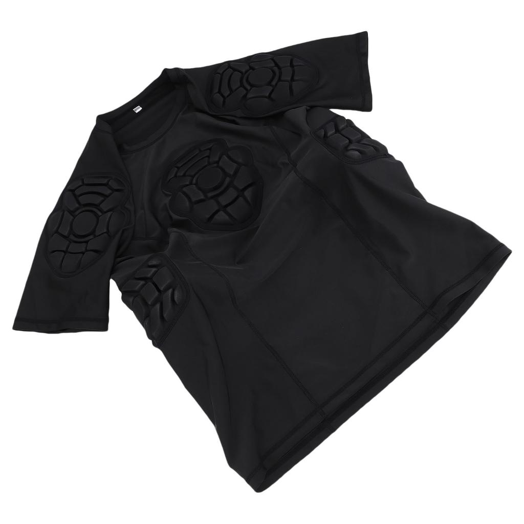 Goalkeeper Shirt for Men Women EVA Soccer Padded Compression Shirt Football Protective Gear Rib Prot