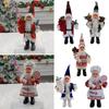 Gift Party Supplies Desktop Adornment Xmas Tree Oranments Christmas Decoration Standing Santa Claus Hanging Pendants