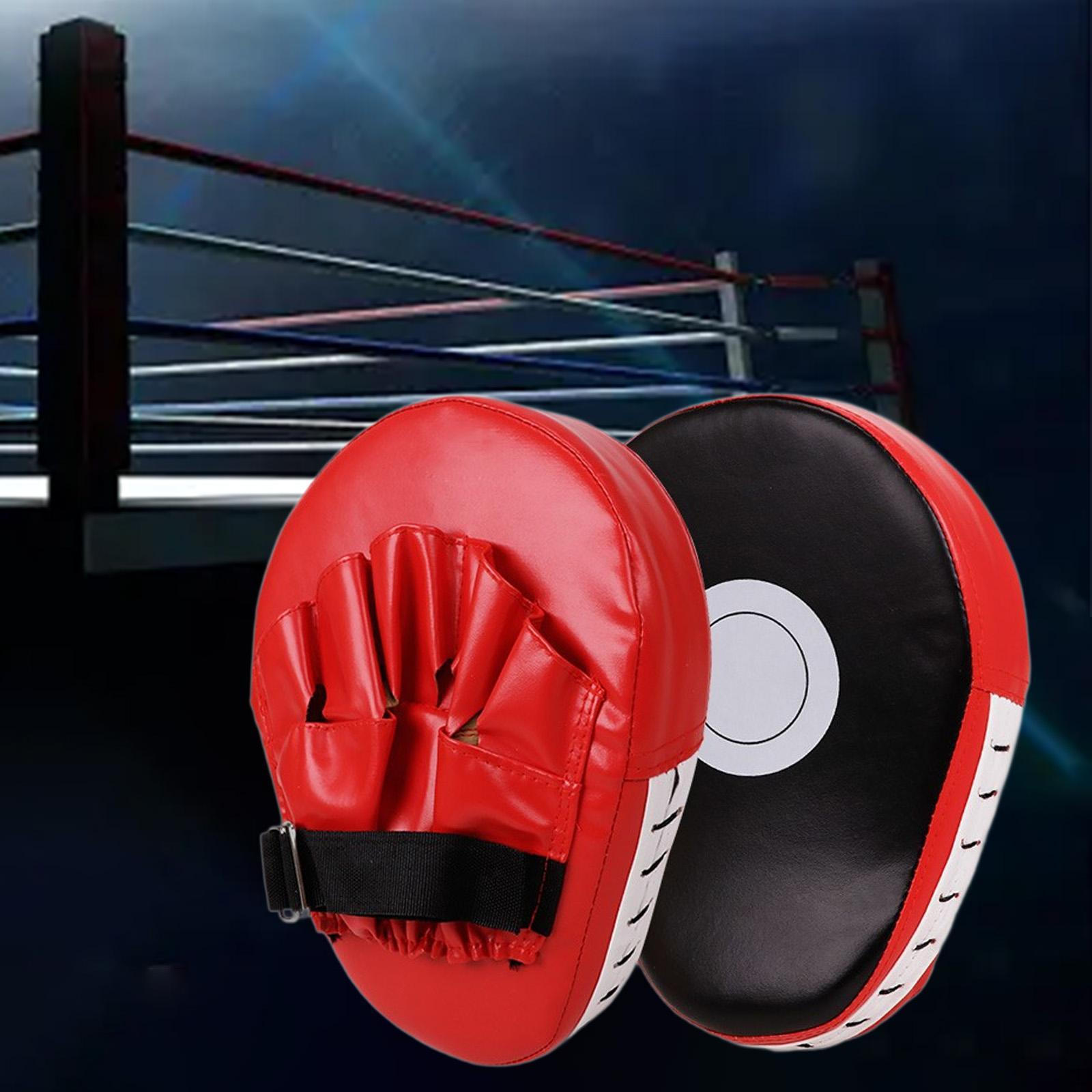 

Регулируемая боксерская мишень для рук для тренировок по саньда красный