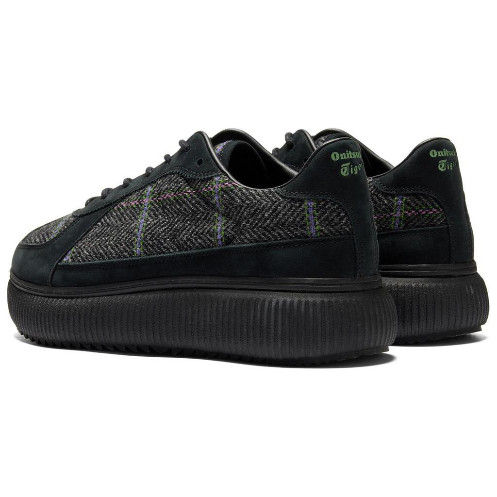 Onitsuka Tiger Delecity Tweed Black Verdigris Green Unisex Sneakers Verdigris-Green 1183C313-001