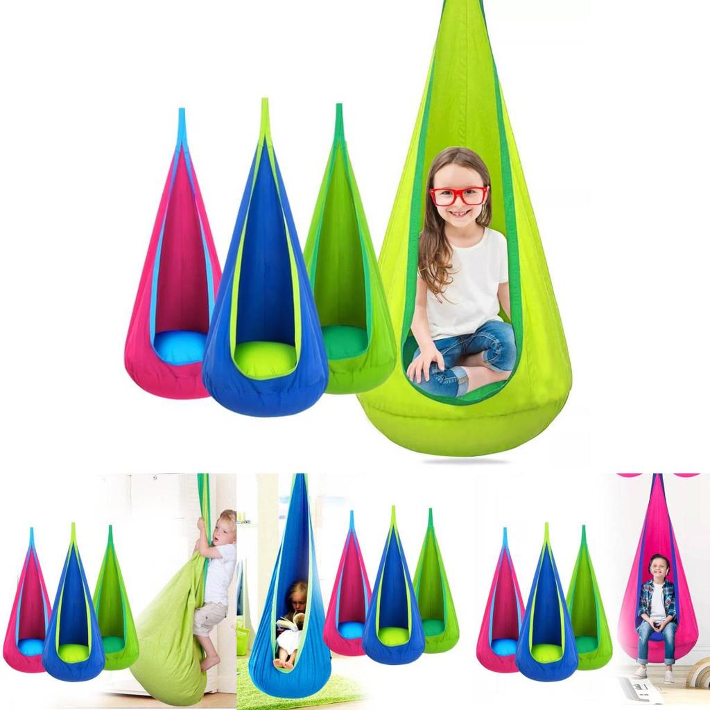 Cadeira Suspensa Insuflável Confortável e Colorida para Crianças Diversão e Brincadeira Interior Exterior