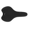 Bike Saddle Black Comfortable Sponge Waterproof Soft Wear Resistant Ergonomic Design Breathable Cycling Bike Saddle