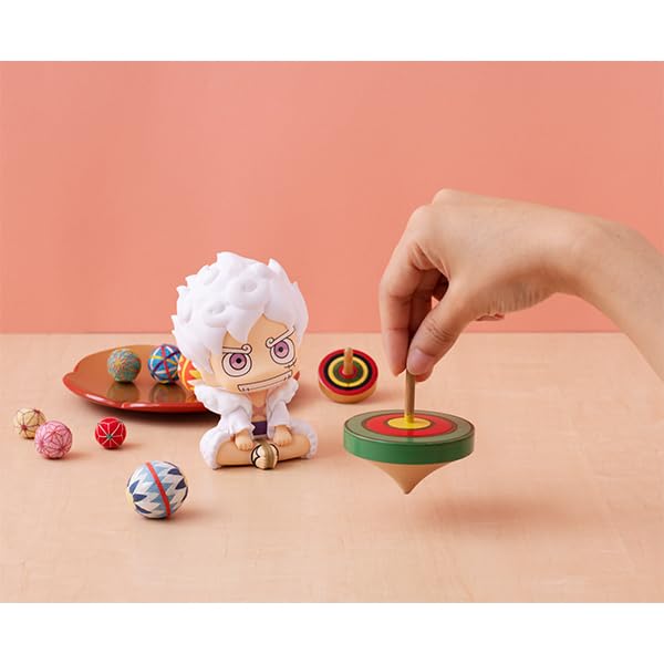 MegaHouse Rukappu ONE PIECE Monkey D. Luffy Gear 5 Complete Figure