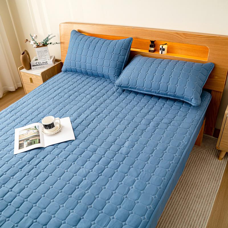 Grenzüberschreitende, gesteppte, wasserdichte Isolierunterlage, Spannbettlaken, Bettbezug, Außenhandel, verdickter Simmons-Schutzbezug, Matratzenbettwäsche