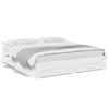 Bed Frame with Drawers White 180x200 cm Particleboard