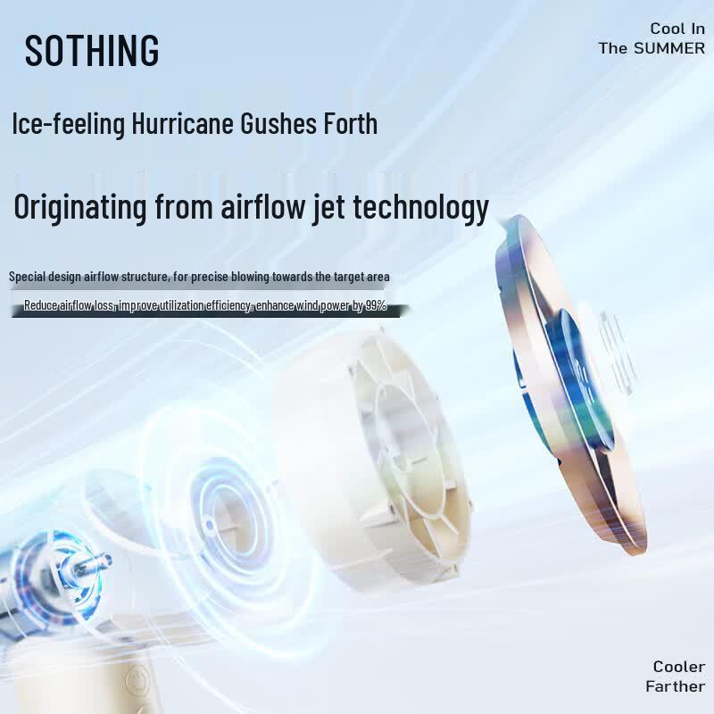 SOTHING Rocket Gear Portable Handheld Mini Fan