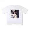 Summer Unisexs 100 Cotton Casual Loose Size Graphic Playboi Carti Print Round Neck Short Sleeve Tshirt Top Street Trend