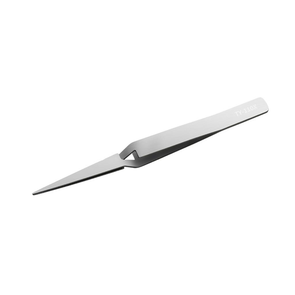 Cross Lock Stainless Steel High-precision Tweezers Reverse Action Tweezers