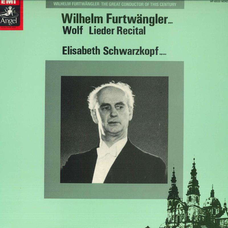 LP Record ELISABETH SCHWARZKOPF, WILHELM FURT - The Art of Eternal Master Furtwangl WF60033 ANGEL Japan Obi Classical Used