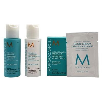 Moroccanoil Beauty Insider Travel Shampoo 40ml + Rinse Hair Oil 15ml Hand Cream 3ml, 1 Piece