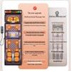 AUX 10-Zone Full Body Massage Mat with Leg & Foot Traction