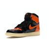 Air Jordan 1 Retro High OG Shattered Backboard 3.0 Men Sneakers Black Pale-Vanilla-Starfish 555088-028