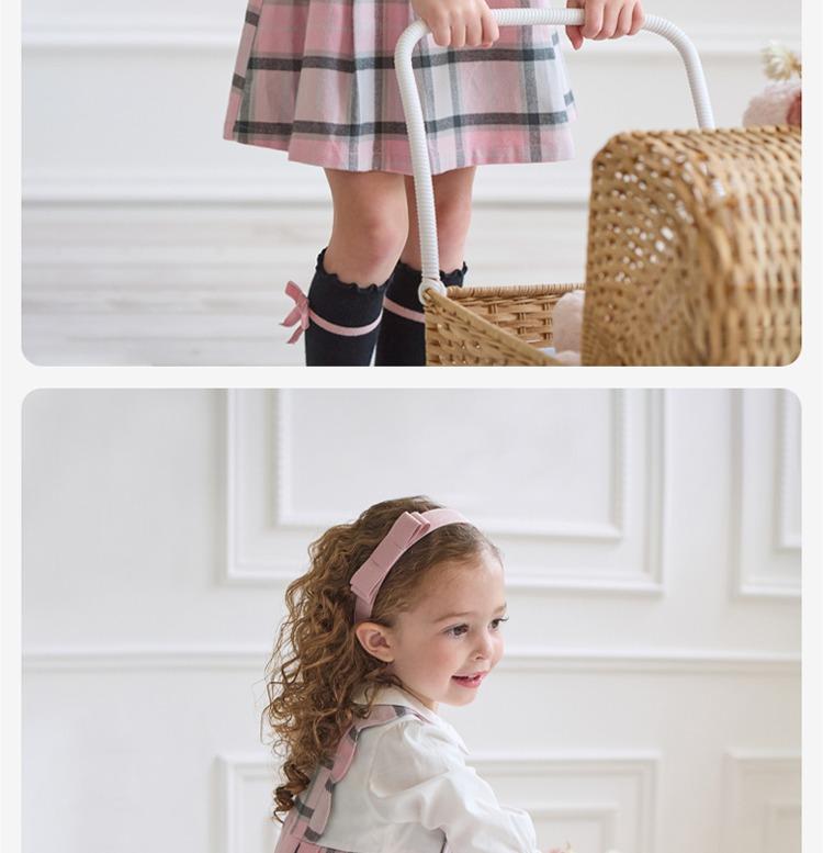 Davidella Children's Plaid Dress