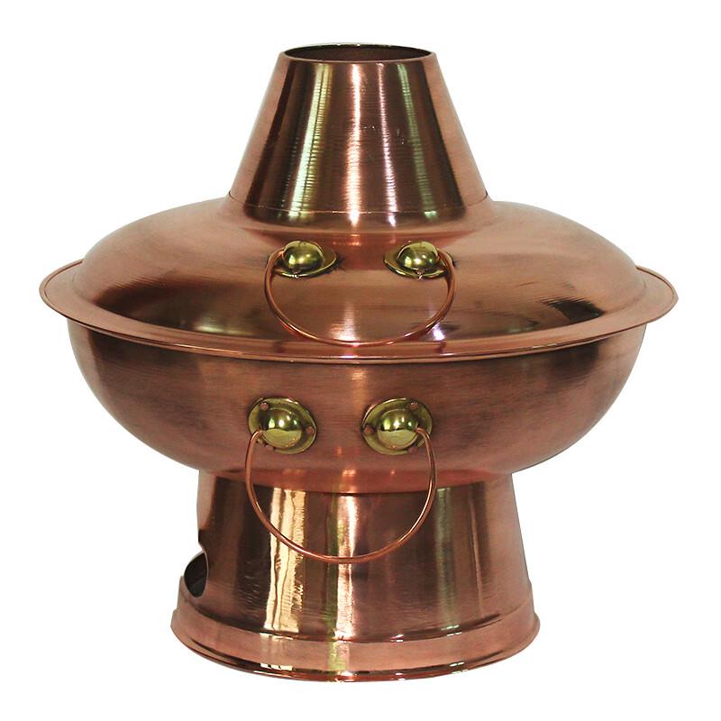 Xinhongda Klassischer Heißtopf im alten Pekinger Stil aus Kohle und Kupfer