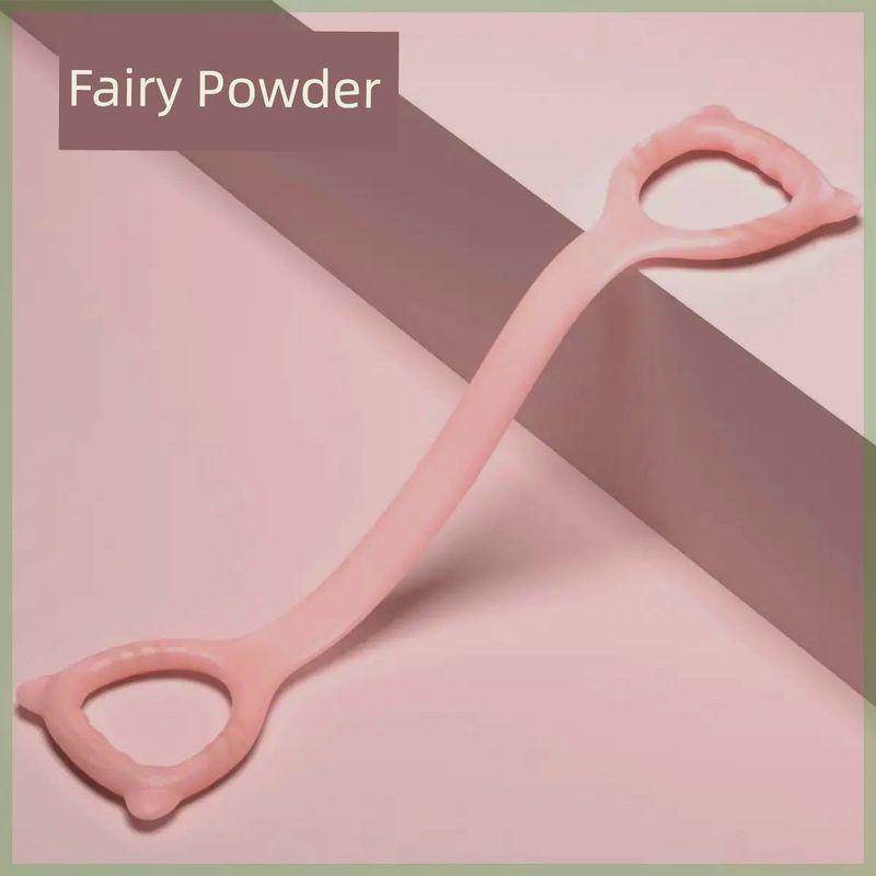 

[Widen and Thicken] Open Shoulder Beauty Back Chest Expander Yoga Training Fitness High Resistance Yoga Back Chest Expander Women Sakura Blossom-Widened thickened [Upgrade]]