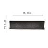 Japanese-Style Frosted Sushi Plate, Rectangular Black Phnom Penh Saury, Long Plate, Raw Fish Platter, Barbecue Plate, Dim Sum Plate