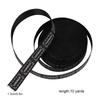 1PCS 10 Yards 1.3cm English Words Printed Ribbon     Wrap Belt for Party (beige)
