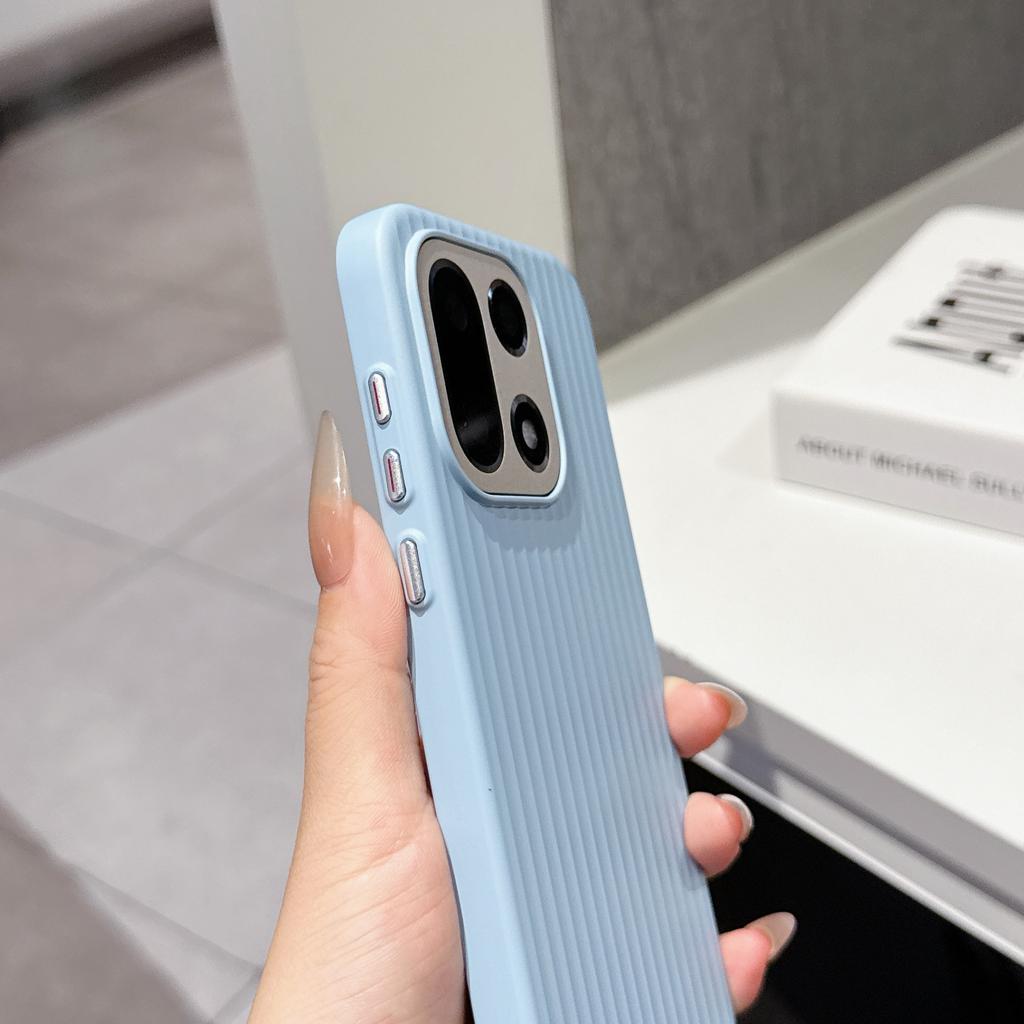 Niche Macaron Color Tile Ribbed Silky Smooth Texture Case For Oneplus 15T 15R 13 12 For Magsafe Magnetic Charge Shockproof Cover