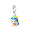 Forest Glow Elf Deer Charm Bead Component Astronaut UFO Bead Components Designed For Authentic Original 3mm Copper Metal Bracelet High Quality Fine