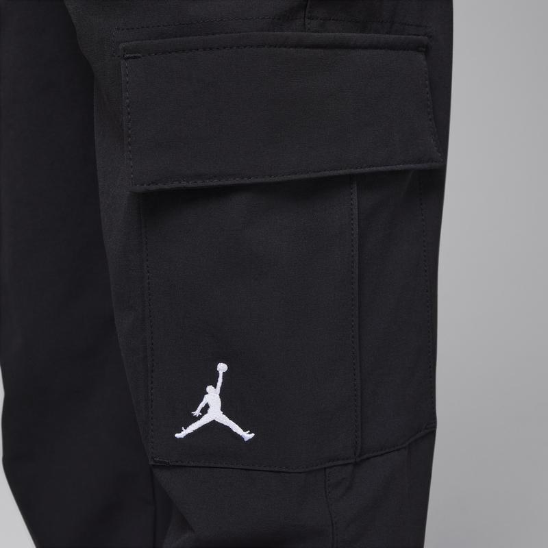 Nike Comfortable Fashionable Soft Versatile Casual Pants Kids bottoms Black HQ7106-010