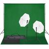Day and Night - Day and Night Photo Studio Kit with Lights and Background Set