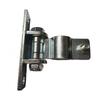 Carbon Steel Farm Fence Hinge Set Heavy Duty Thickened Material Rust Resistant Electroplated Finish Black Silver 35mm