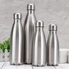 Stainless Steel Sport Water Bottle 500ml Free Shipping Leakproof Drink Cup for Travel & Gym