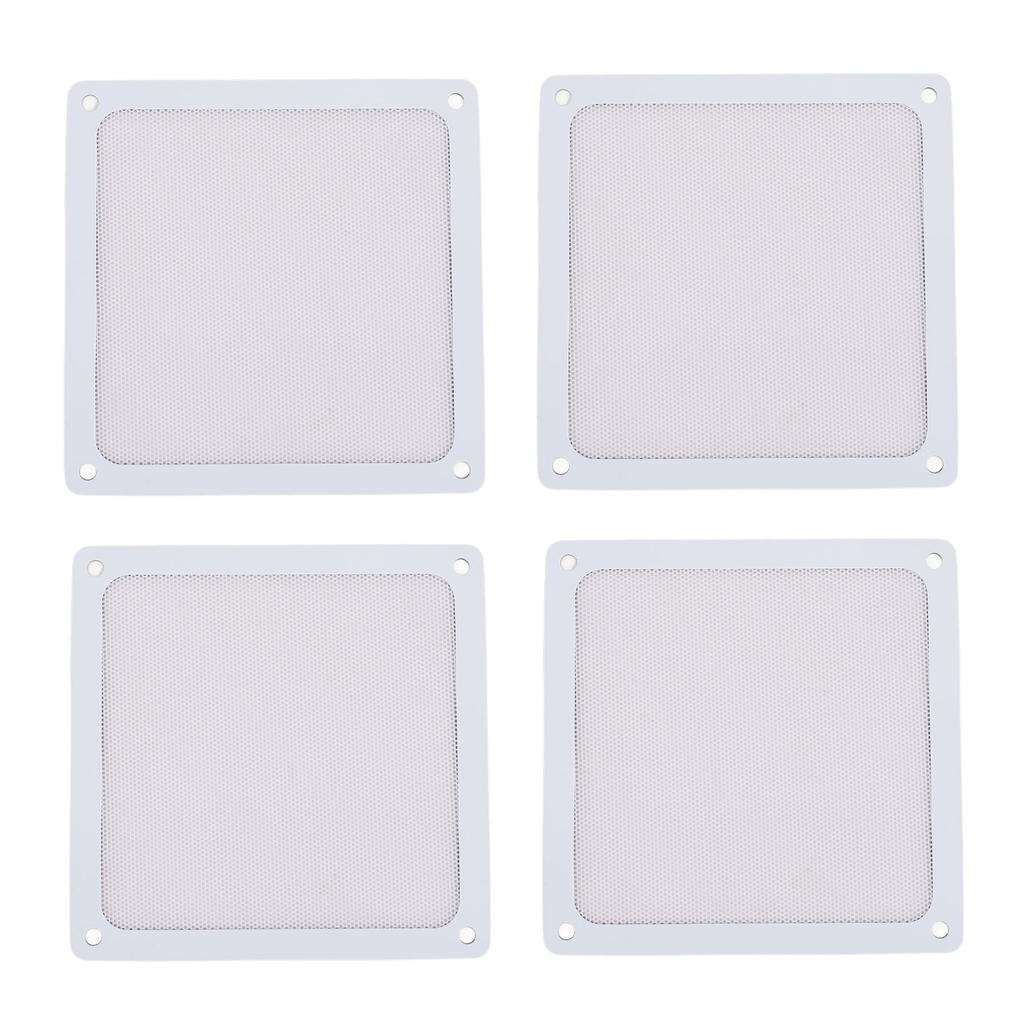 PC Fan Dust Filter Magnetic Frame Fine Mesh PVC Computer Fan Filter Grills for PC Case Fan Chicken Coop Vent 5.51x5.51in 4pcs