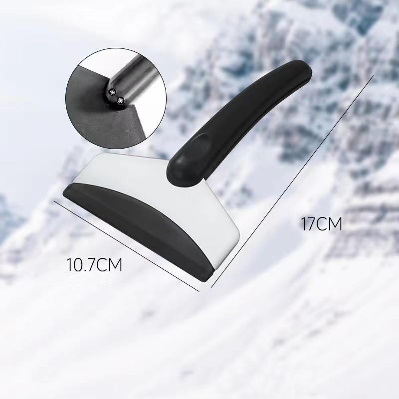 Multi-function Car Oxford Snow Shovel and Scraper for Deicing, Defrosting, and Cleaning Windows - Snow Sweeper Brush